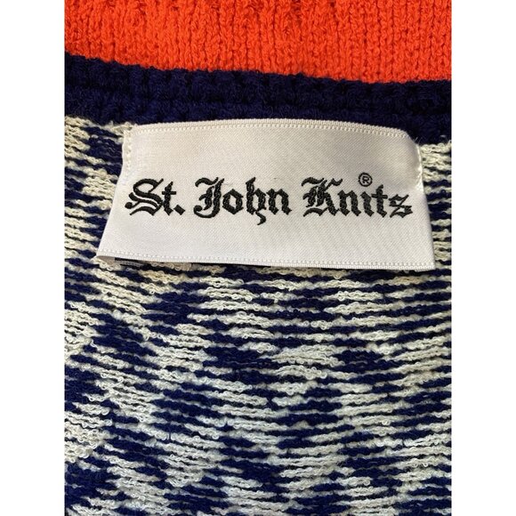 Vintage 1960s St. John Knits Sweater Jacket Dress 2-Piece Outfit Small/Medium - Picture 13 of 16